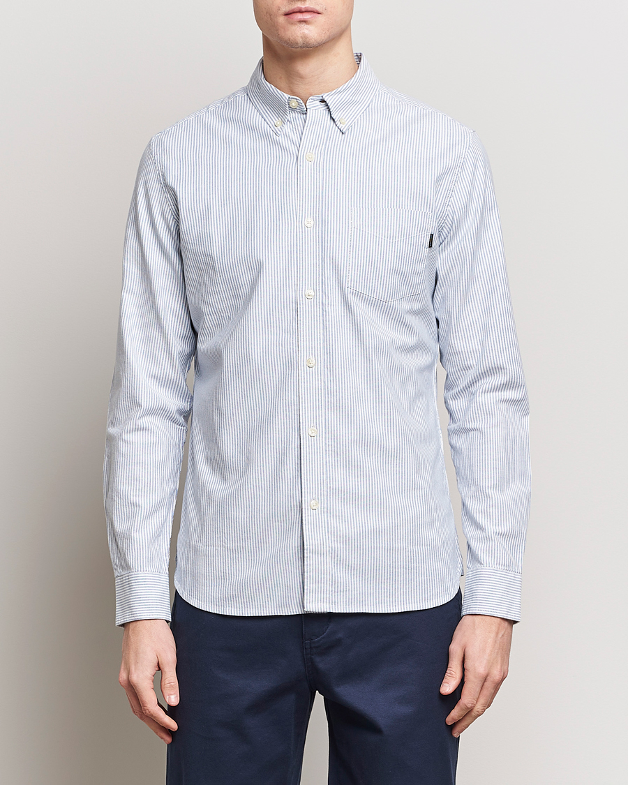 Heren | Oxford overhemden | Dockers | Cotton Stretch Oxford Shirt Bengal Stripe