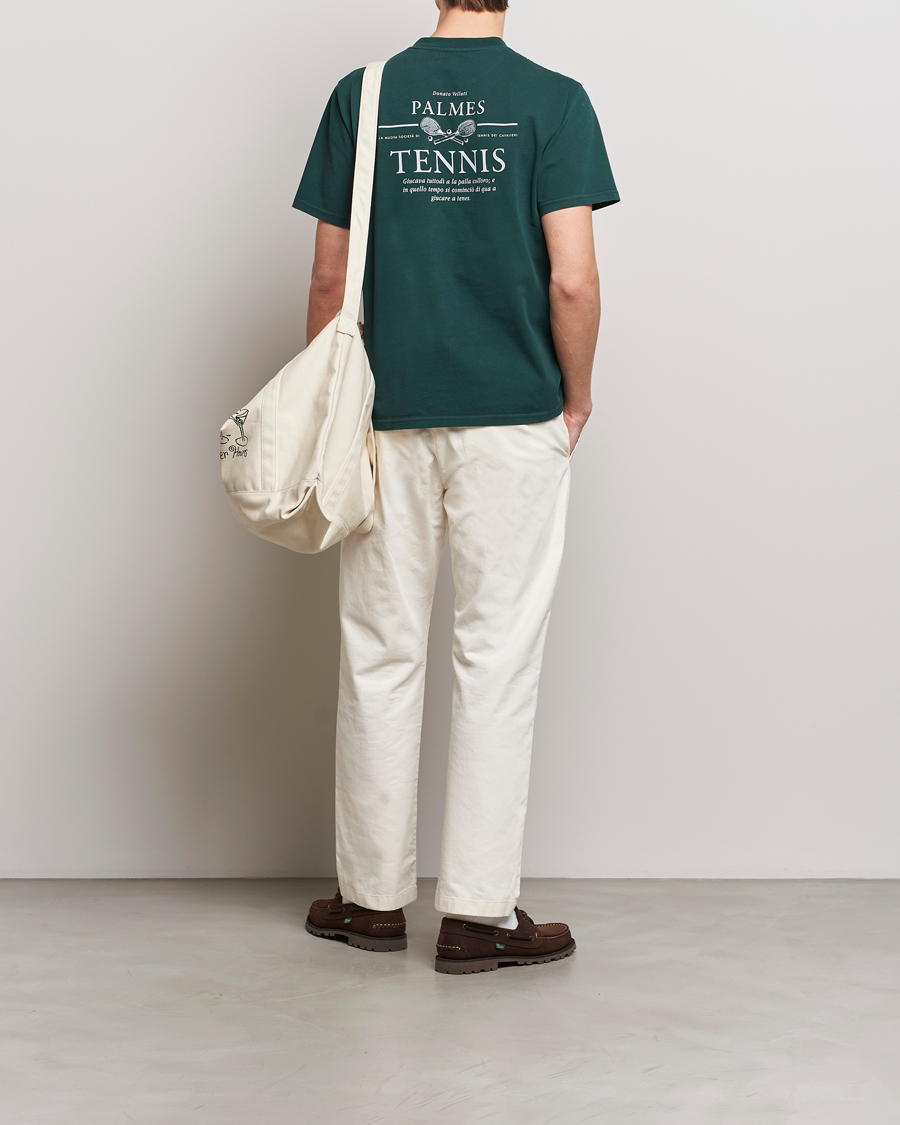 Heren | T-shirts | Palmes | Vichi Pocket T-Shirt Dark Green