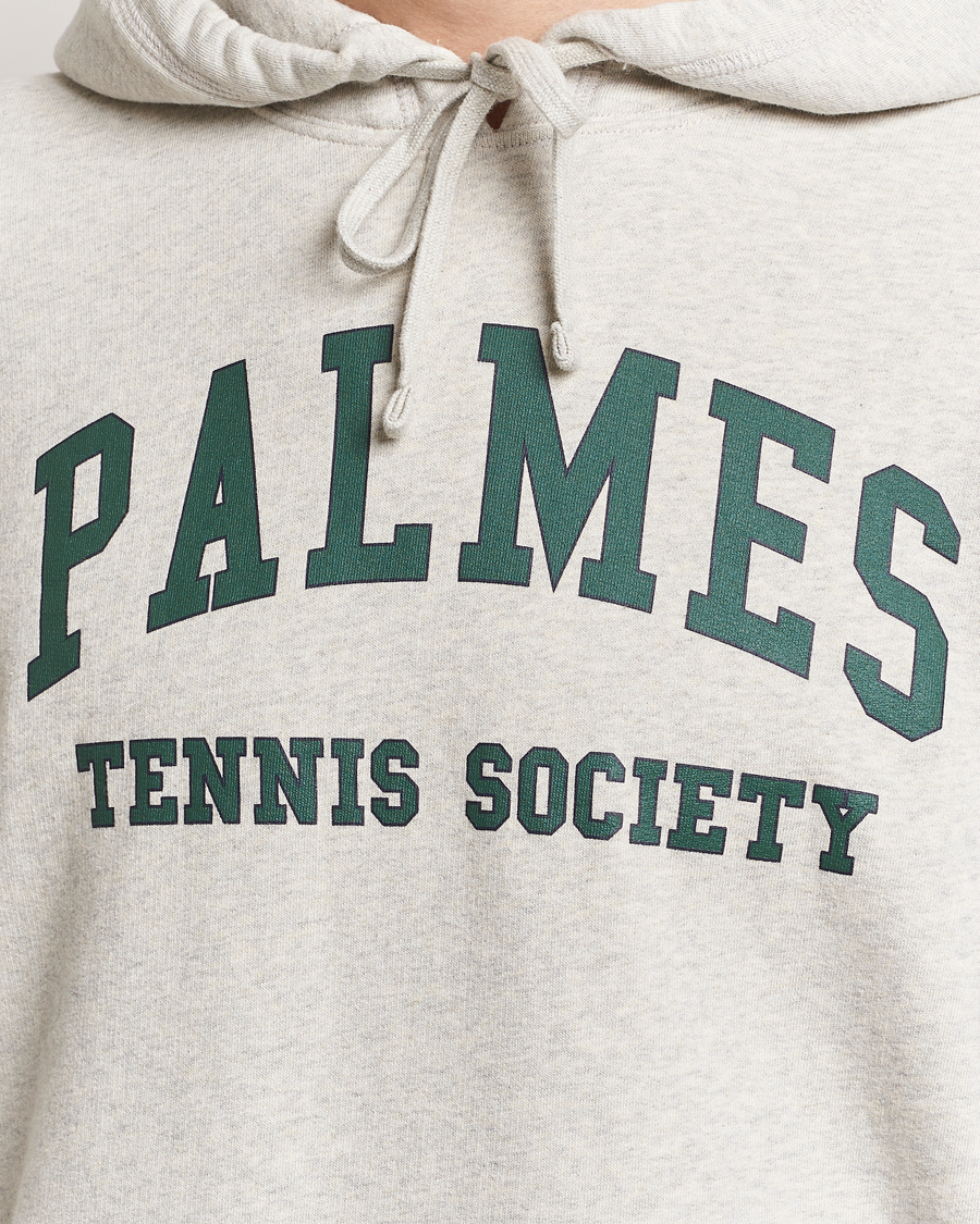Heren | Truien | Palmes | Mats Hooded Sweatshirt Oatmeal