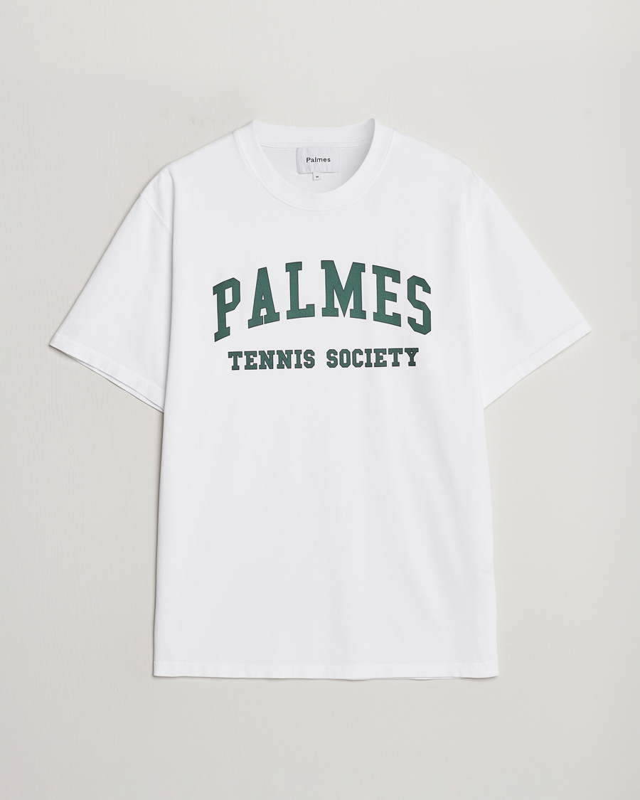 Heren | T-shirts | Palmes | Ivan T-Shirt White