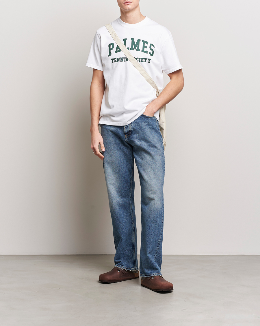 Heren | T-shirts | Palmes | Ivan T-Shirt White