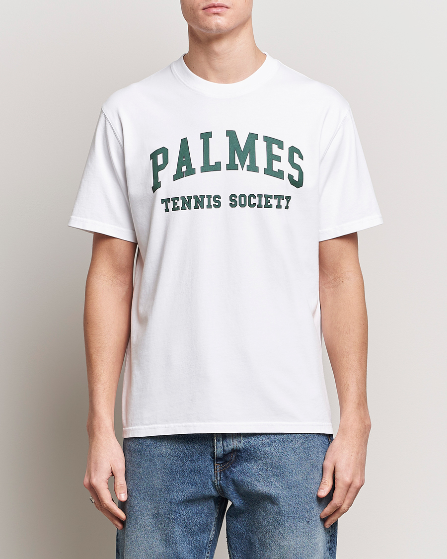Heren | T-shirts | Palmes | Ivan T-Shirt White