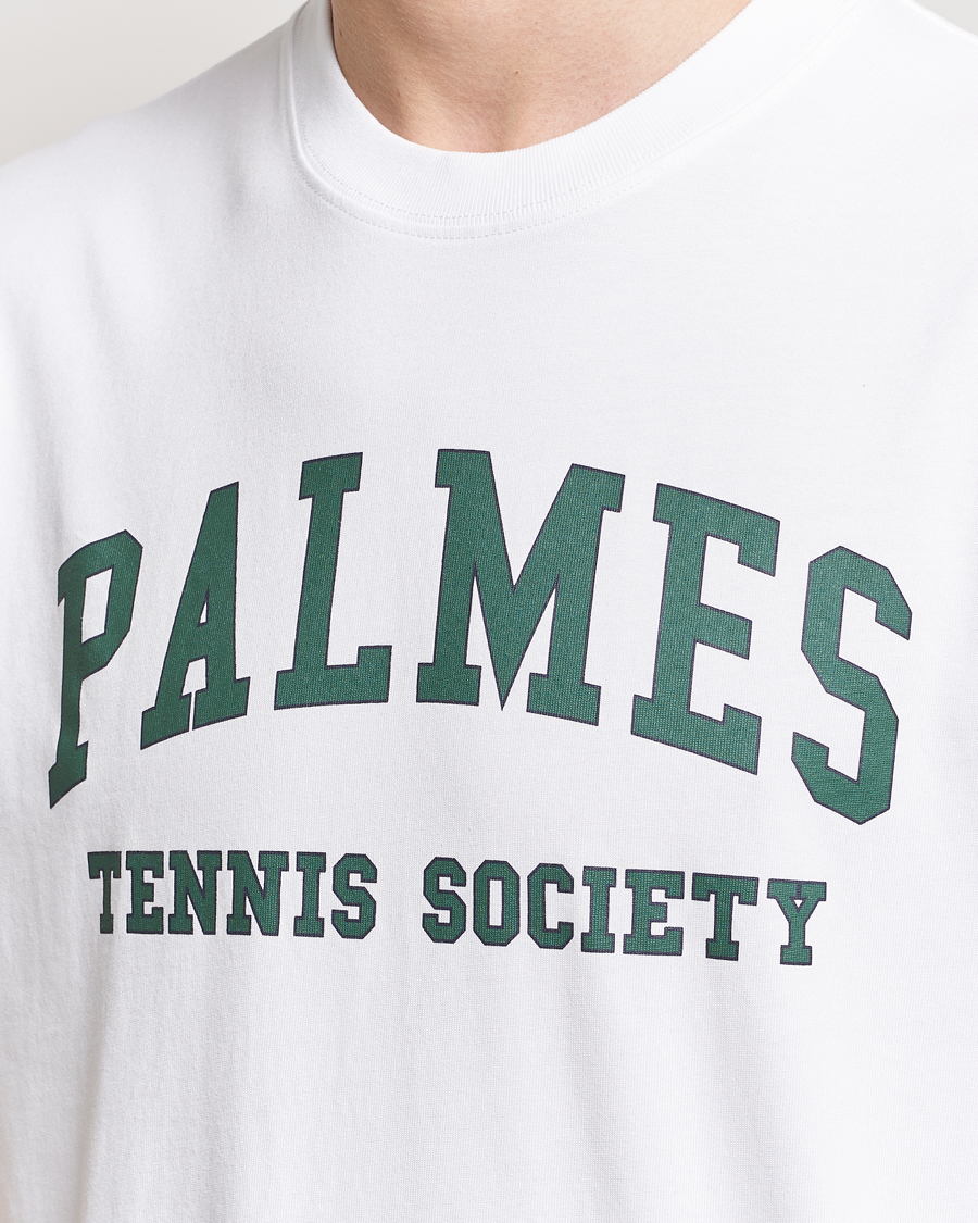 Heren | T-shirts | Palmes | Ivan T-Shirt White