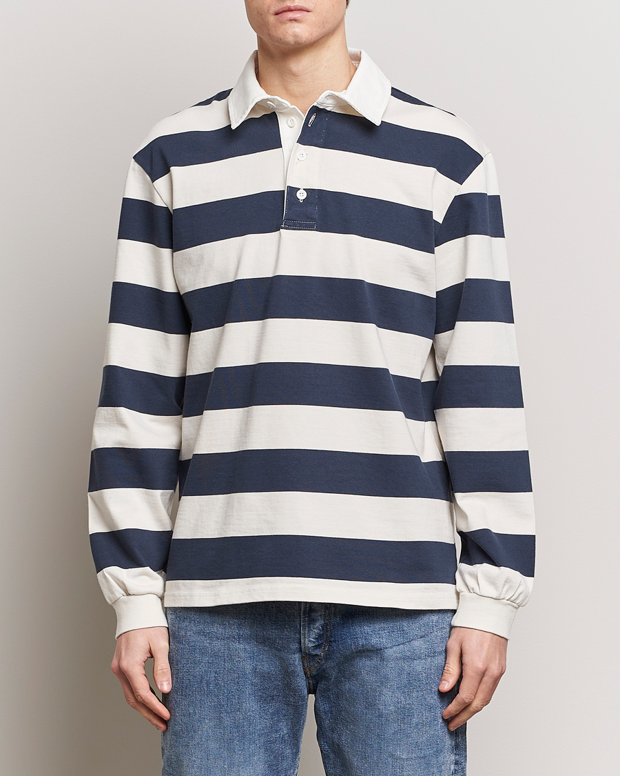 Heren | Truien | Palmes | Colt Rugby Shirt Navy/White