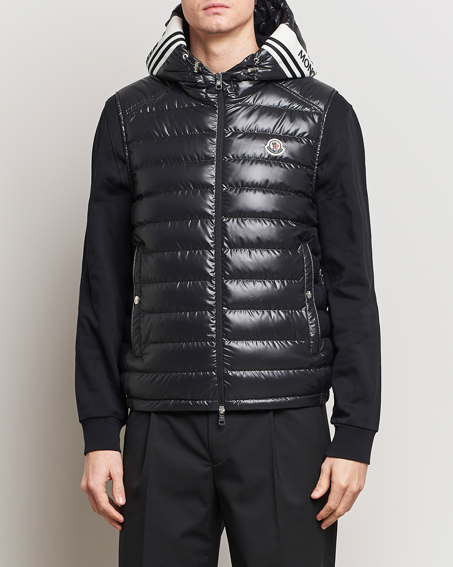 Heren | Moncler | Moncler | Clai Down Vest Black