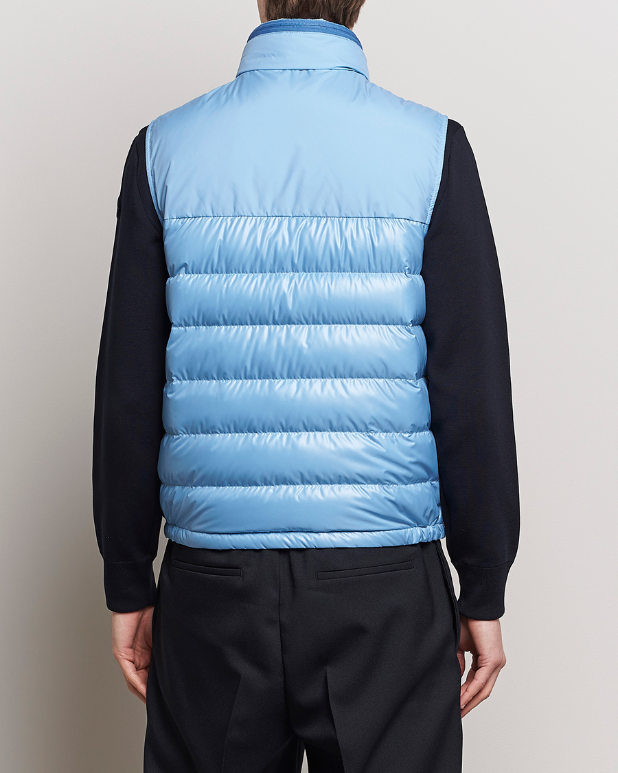 Heren | Jassen | Moncler | Cerces Down Vest Light Blue