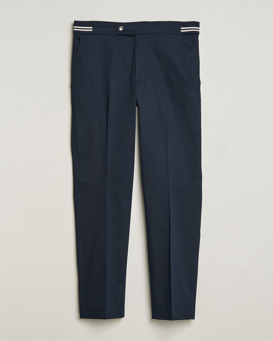 Heren | Broeken | Moncler | Contrast Banded Trousers Navy
