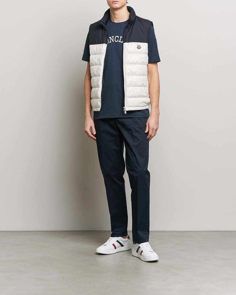 Heren | Broeken | Moncler | Contrast Banded Trousers Navy