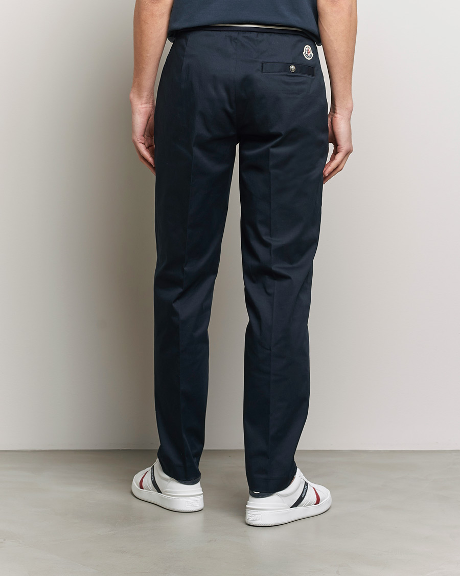 Heren | Broeken | Moncler | Contrast Banded Trousers Navy