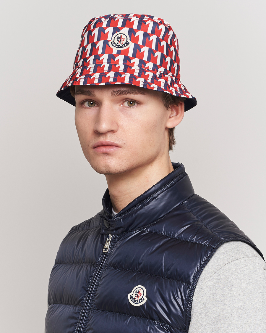 Heren | Hoeden | Moncler | Nylon Bucket Hat Navy