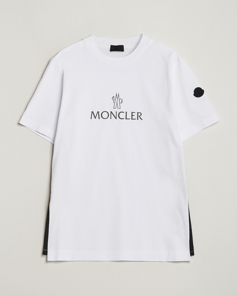 Heren | T-shirts | Moncler | Reflective Logo T-Shirt White