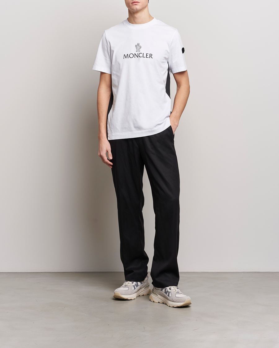 Heren | T-shirts | Moncler | Reflective Logo T-Shirt White