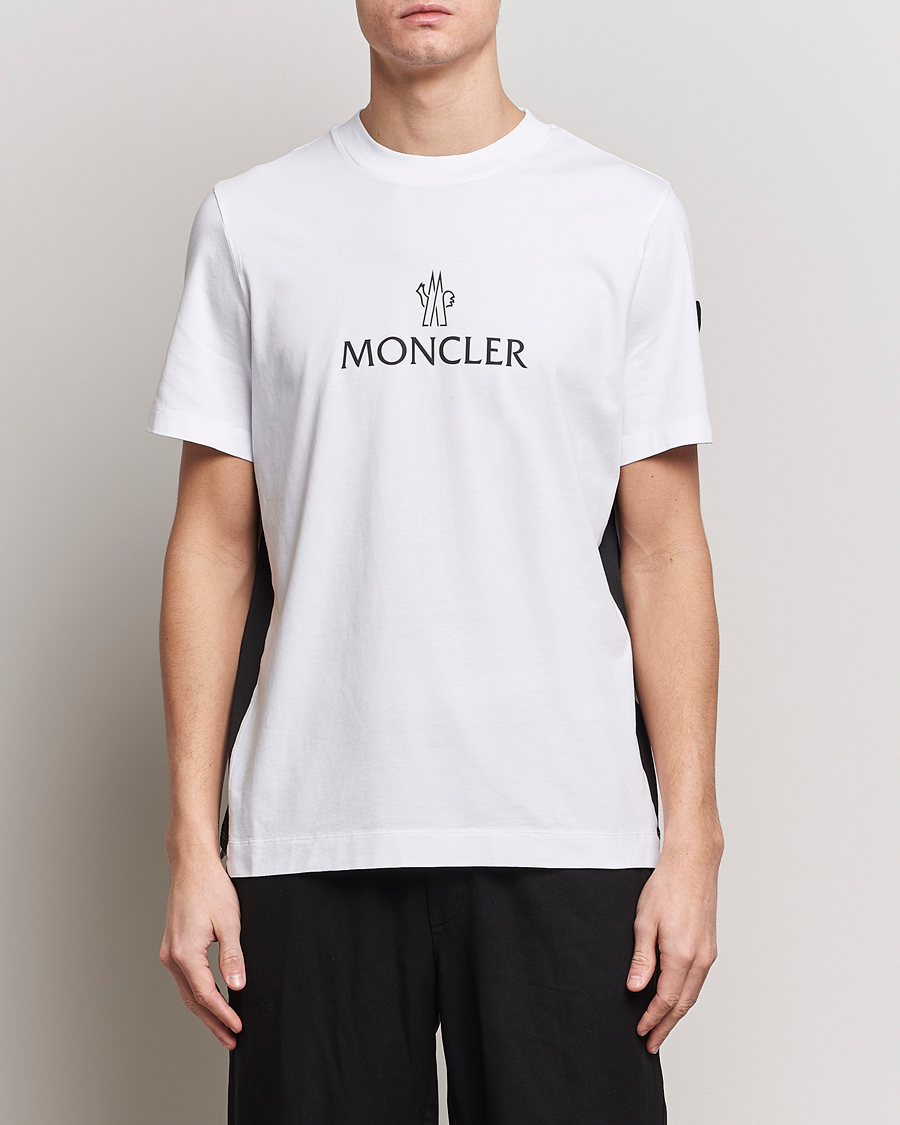 Heren |  | Moncler | Reflective Logo T-Shirt White