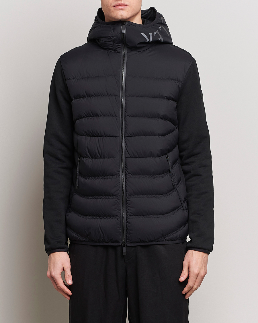 Men |  | Moncler | Down Hybrid Jacket Black