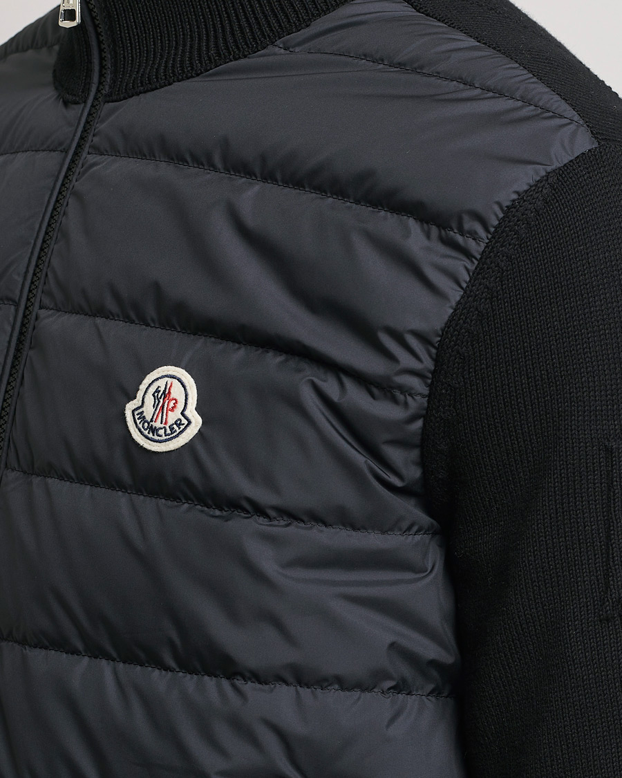 Heren | Truien | Moncler | MonclerHybrid Zip CardiganBlackS