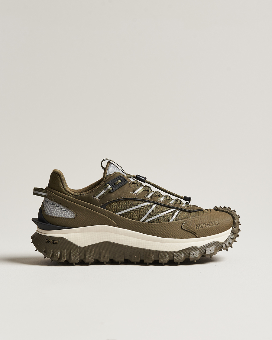 Heren | Moncler Trailgrip Low Sneakers Military Green | Moncler | Trailgrip Low Sneakers Military Green