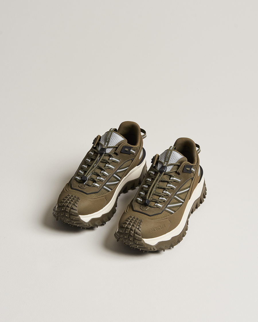Heren | Moncler Trailgrip Low Sneakers Military Green | Moncler | Trailgrip Low Sneakers Military Green