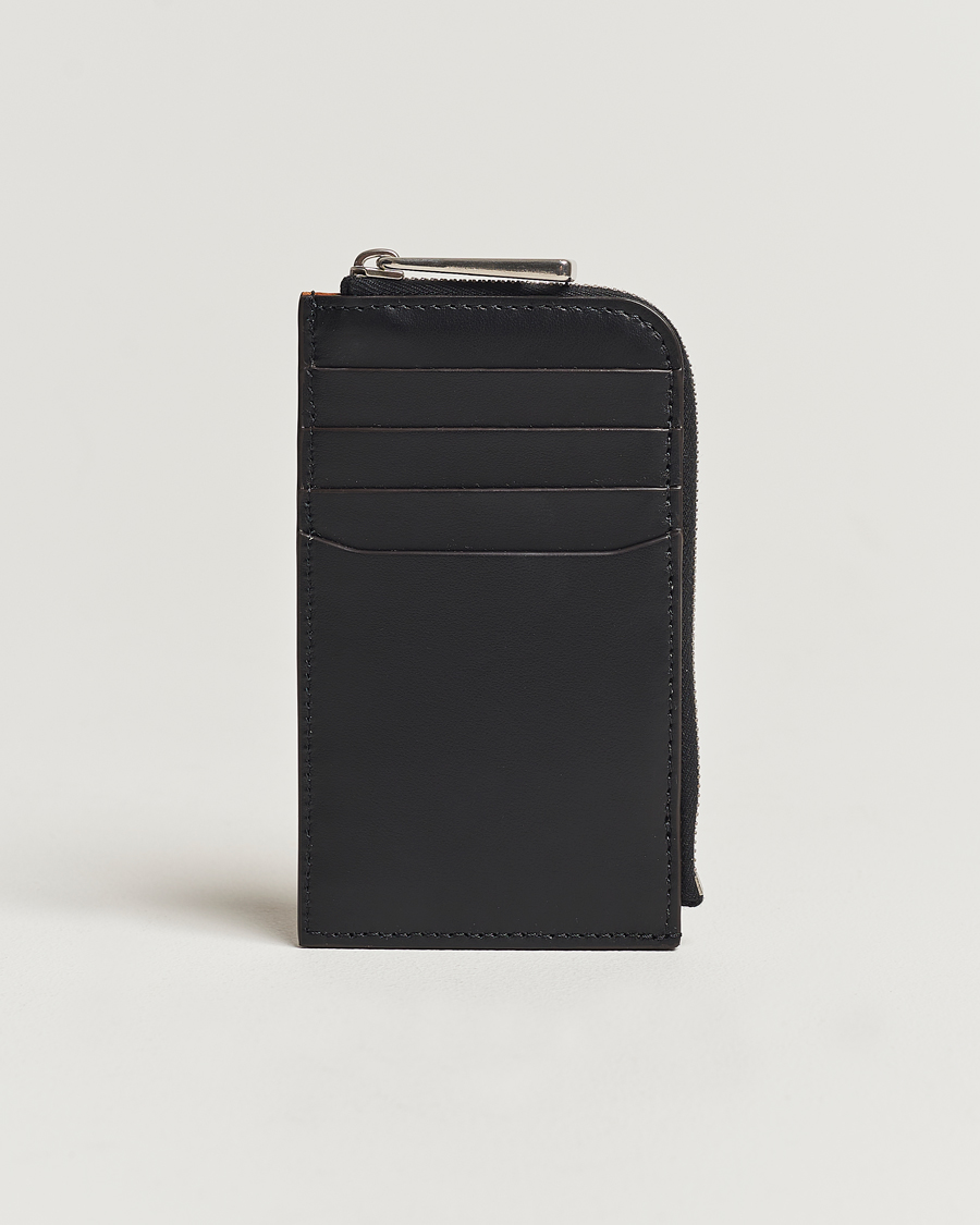 Heren |  | Moncler | Flat Card Holder Black