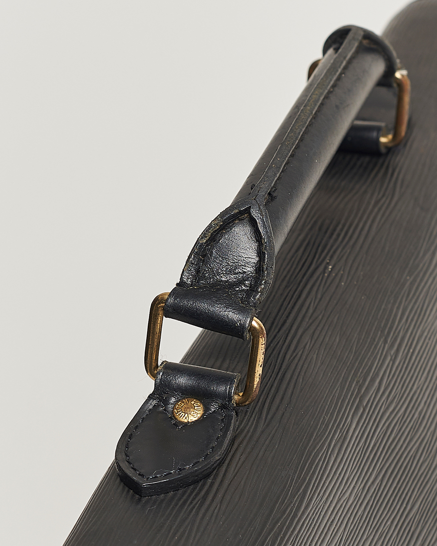 Heren | Louis Vuitton Pre-Owned Serviette Ambassadeur Epi Leather Breifcase Black | Louis Vuitton Pre-Owned | Serviette Ambassadeur Epi Leather Breifcase Black