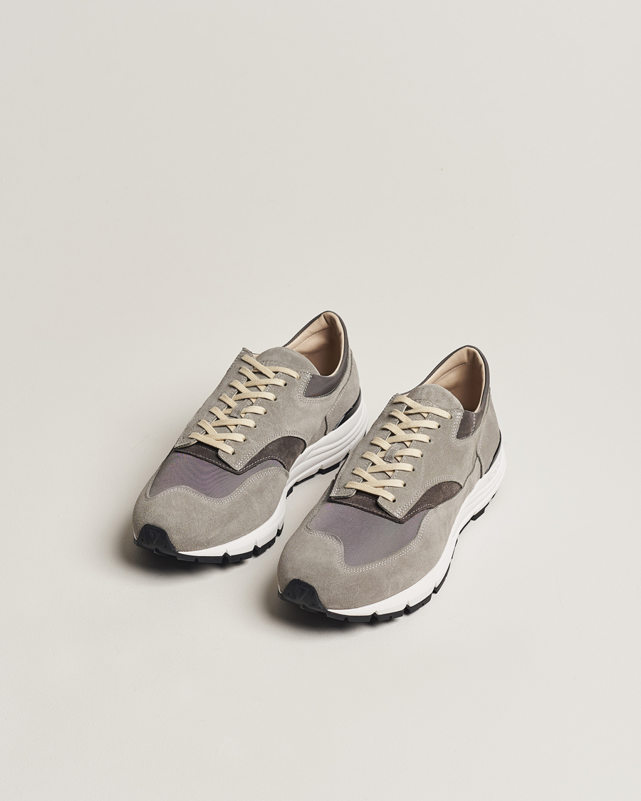 Heren | Hardloopsneakers | Sweyd | Way Suede Running Sneaker Grey