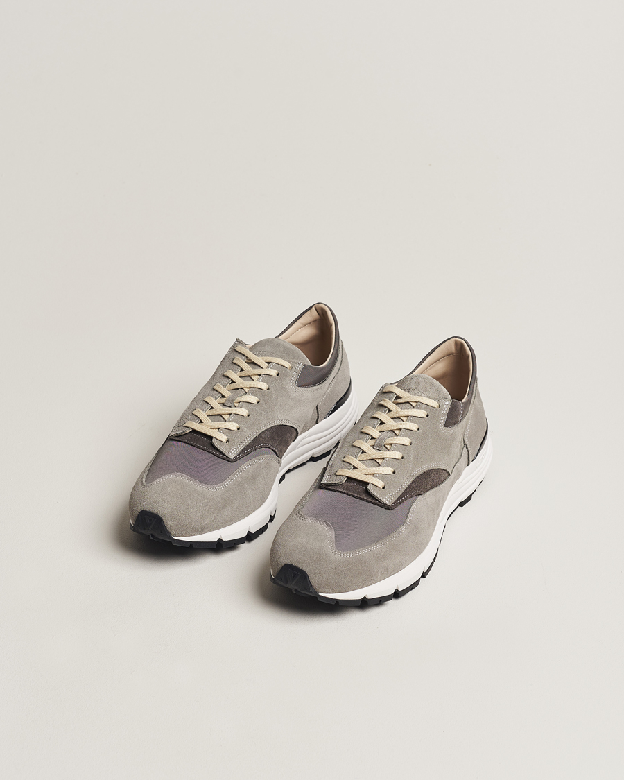 Heren | Sneakers | Sweyd | Way Suede Running Sneaker Grey