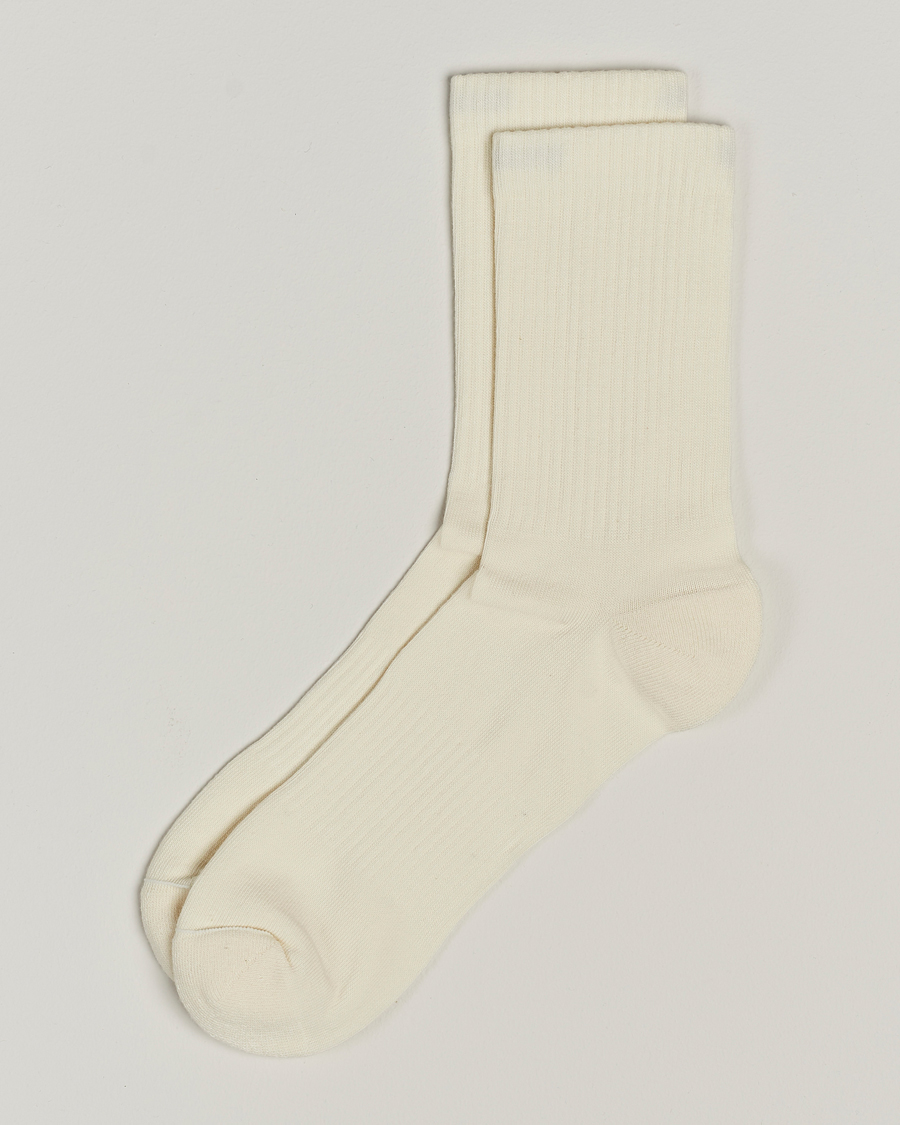 Heren | Ondergoed | Sweyd | Crew Cotton Socks White