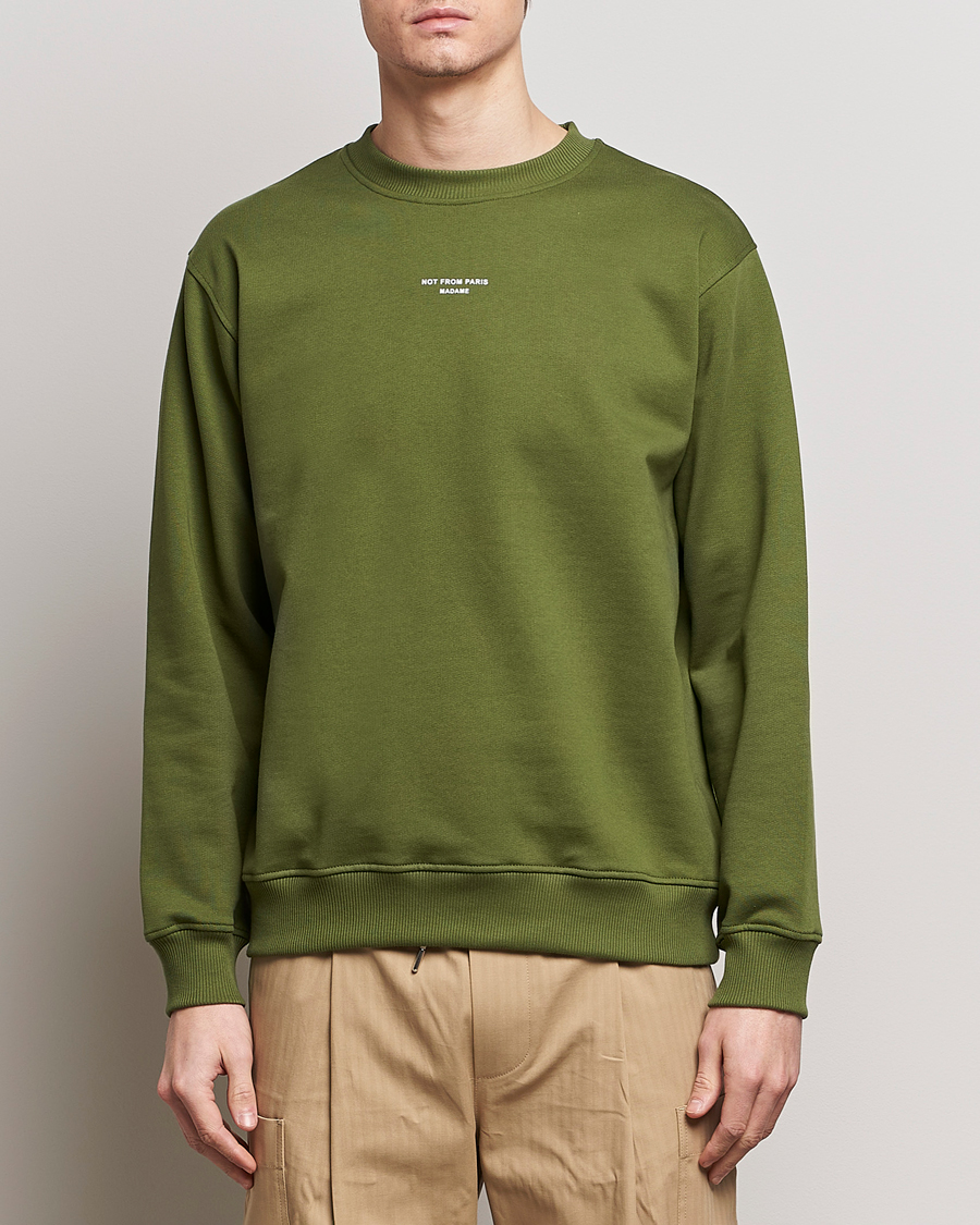 Heren | Contemporary Creators | Drôle de Monsieur | Classic NFPM Sweatshirt Khaki