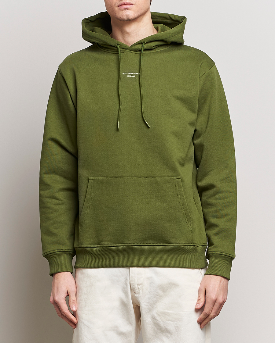 Heren | Kleding | Drôle de Monsieur | Classic NFPM Hoodie Khaki