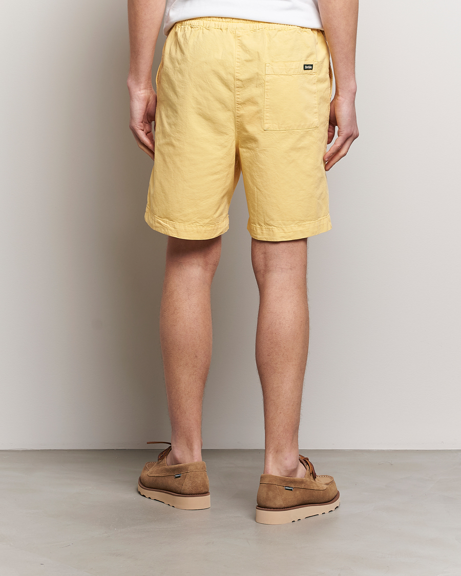 Heren | Korte broek | Drôle de Monsieur | Drawstring Shorts Light Yellow