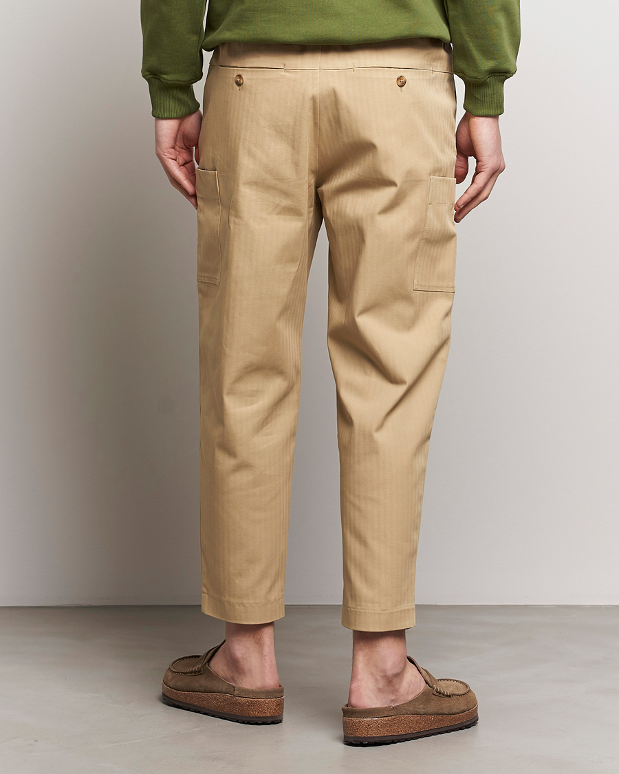 Heren | Broeken | Drôle de Monsieur | Drawstring Pants Beige