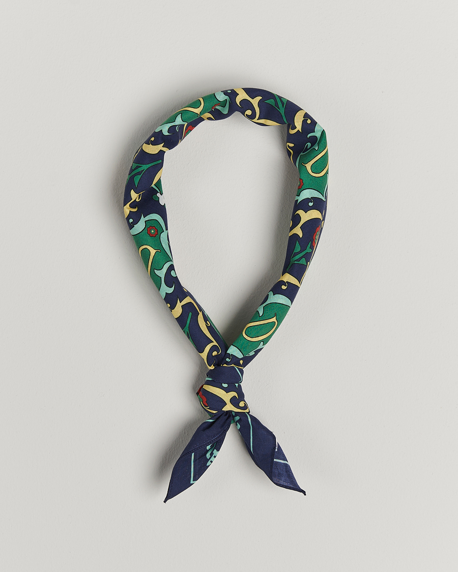 Heren | Drôle de Monsieur Printed Bandana Navy | Drôle de Monsieur | Printed Bandana Navy