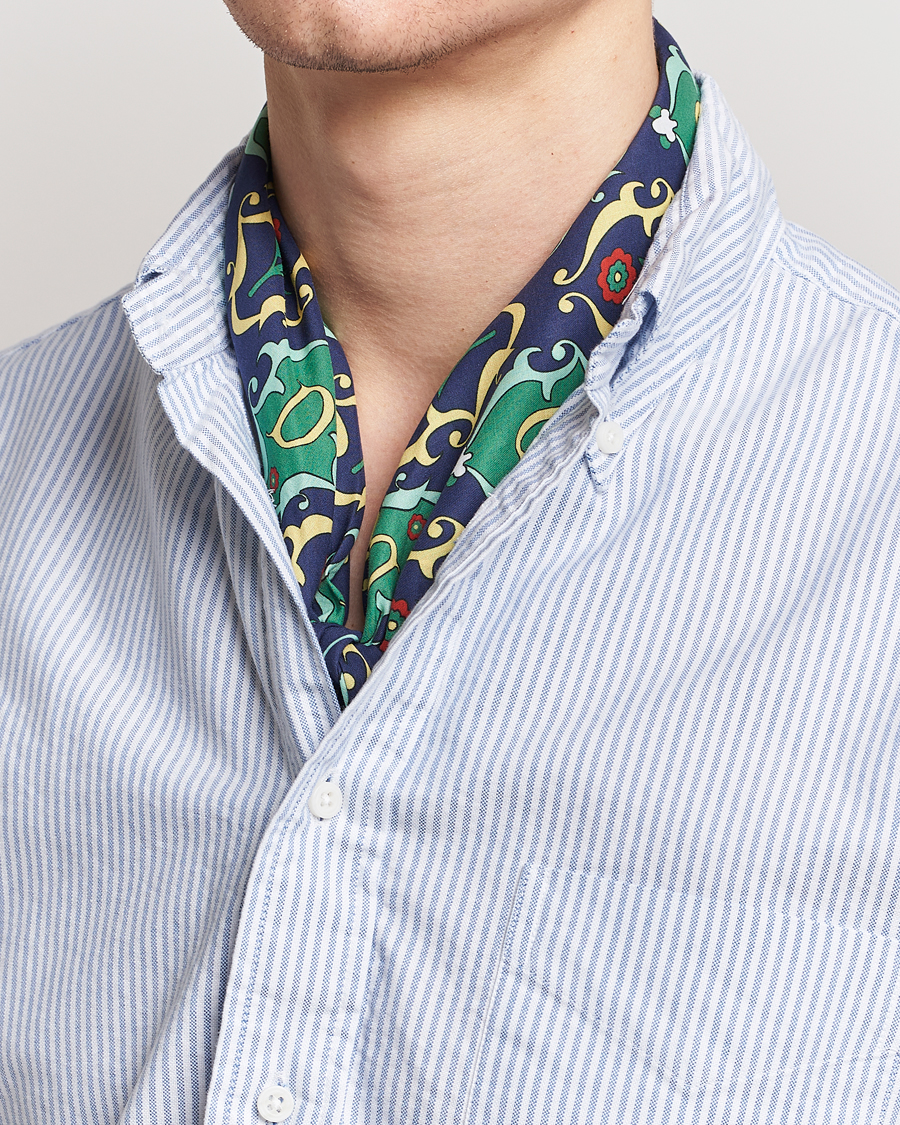 Heren | Accessoires | Drôle de Monsieur | Printed Bandana Navy