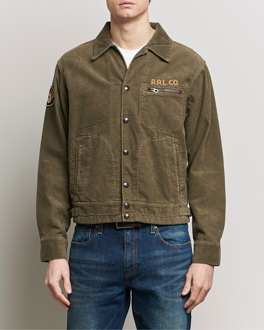 Heren | American Heritage | RRL | Walker Corduroy Jacket Olive