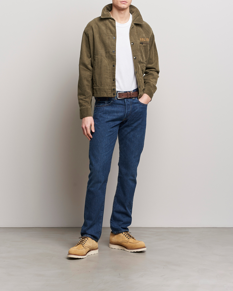 Heren | Jeans | RRL | Slim Fit 5-Pocket Denim Eastridge Wash