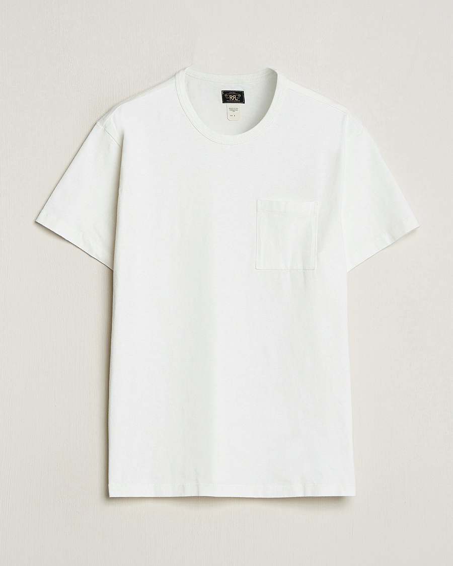 Heren | T-shirts | RRL | 2-Packet Pocket Tee Warm White