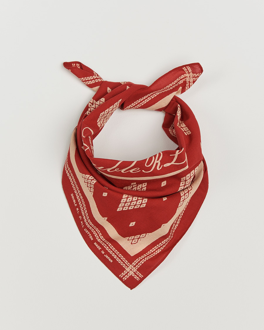 Heren | RRL Deco Print Bandana Turkey Red | RRL | Deco Print Bandana Turkey Red