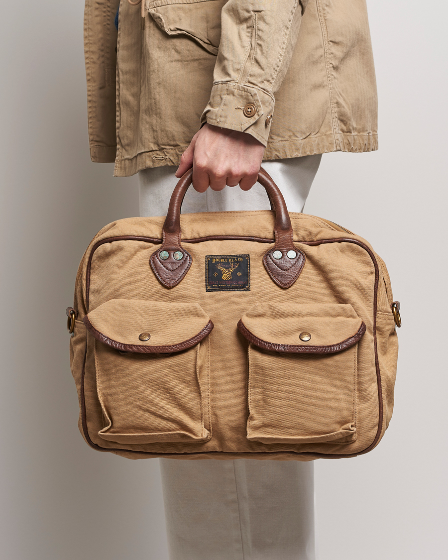 Men | Briefcases | RRL | Cargo Briefcase  Khaki