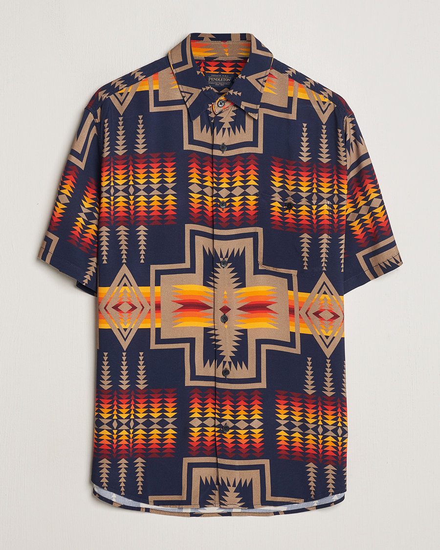 Heren | Overhemden | Pendleton | Vacation Shirt Harding Navy