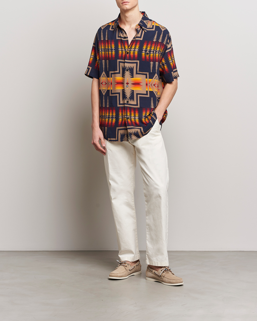 Heren | Overhemden | Pendleton | Vacation Shirt Harding Navy