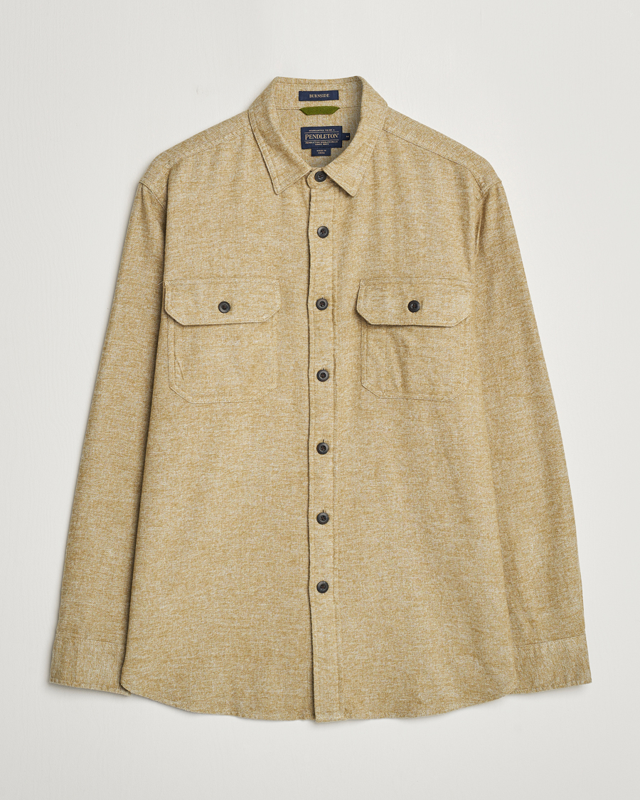 Heren | Overhemden | Pendleton | Burnside Flannel Shirt Olive