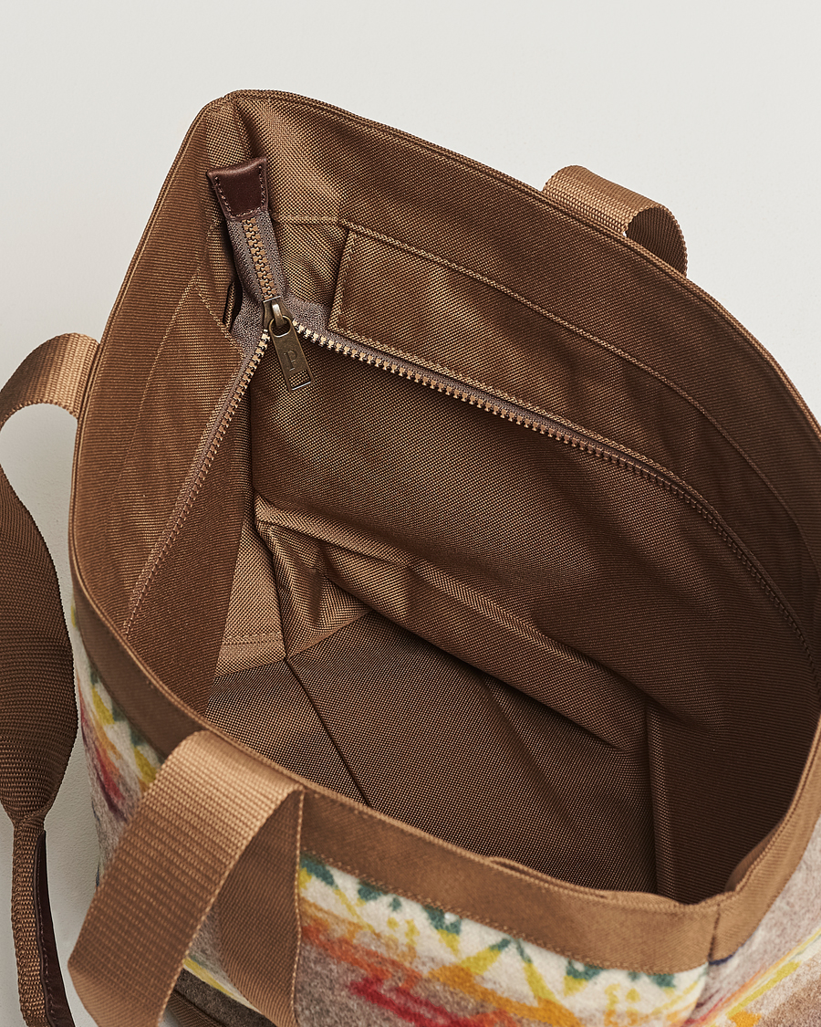 Heren | Pendleton Zip Tote Bag Highland Peak Tan | Pendleton | Zip Tote Bag Highland Peak Tan