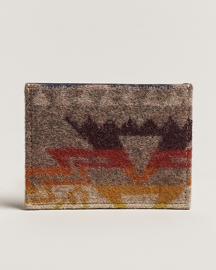 Heren | Portefeuilles met tweevoudige ritssluiting | Pendleton | Slim Wallet Highland Peak Tan