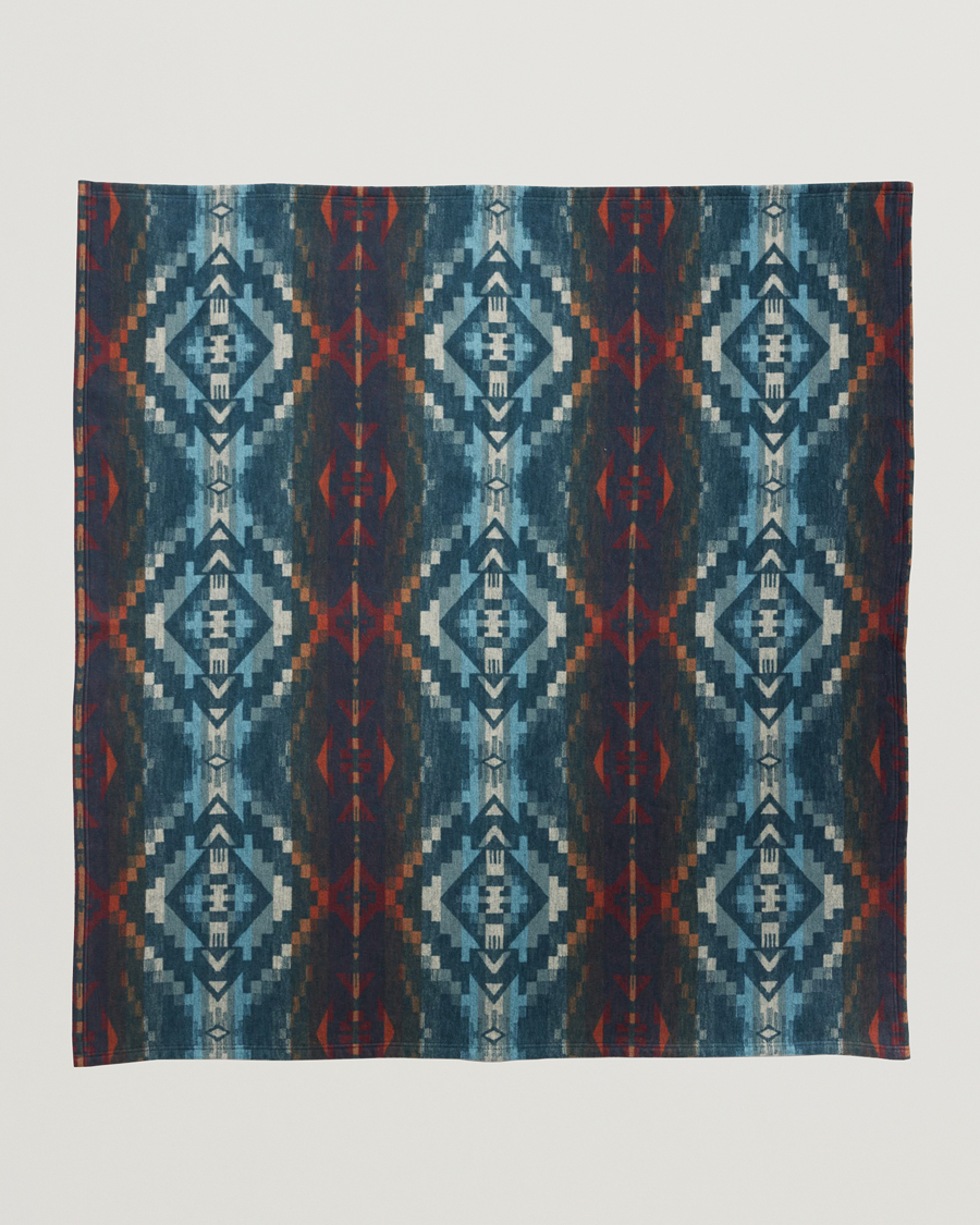 Heren | Pendleton | Pendleton | Blanket Set 2-Pack Carico/Marine Stripe