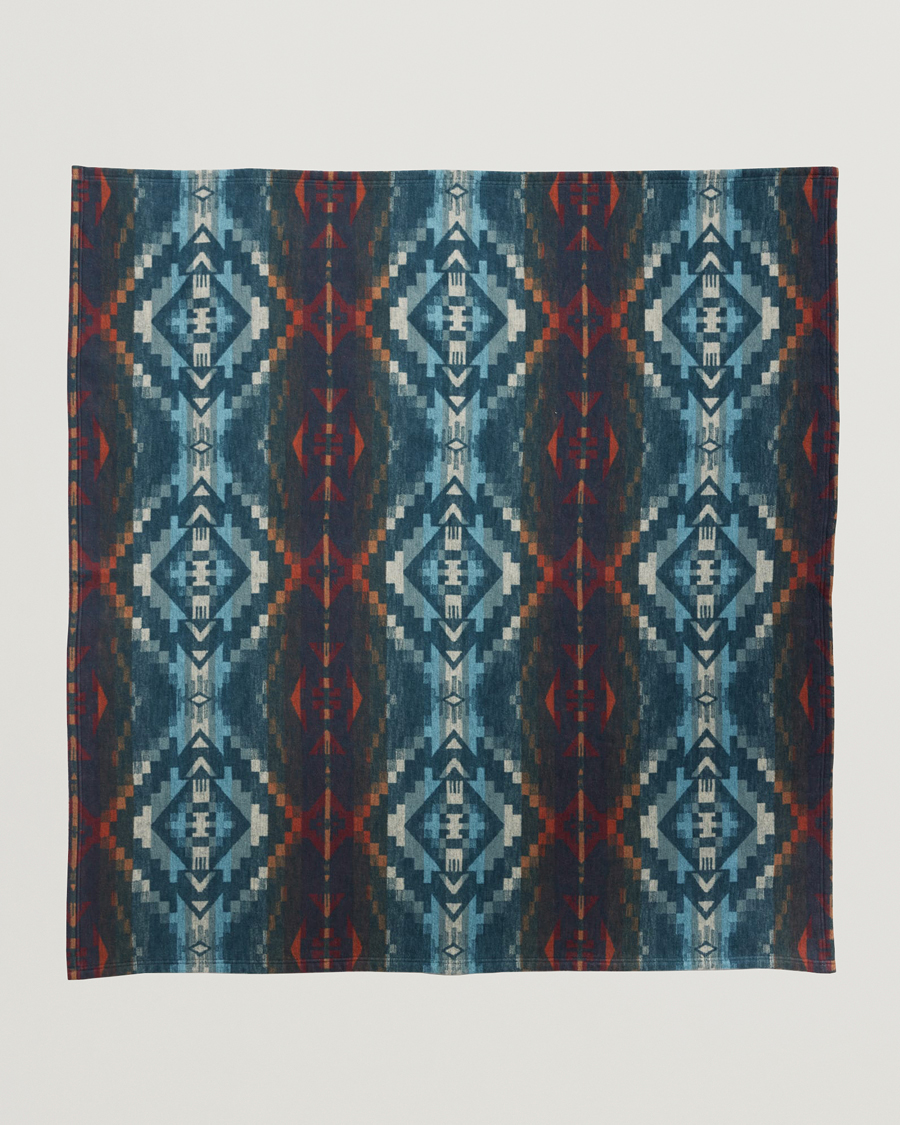 Heren | Pendleton Blanket Set 2-Pack Carico/Marine Stripe | Pendleton | Blanket Set 2-Pack Carico/Marine Stripe