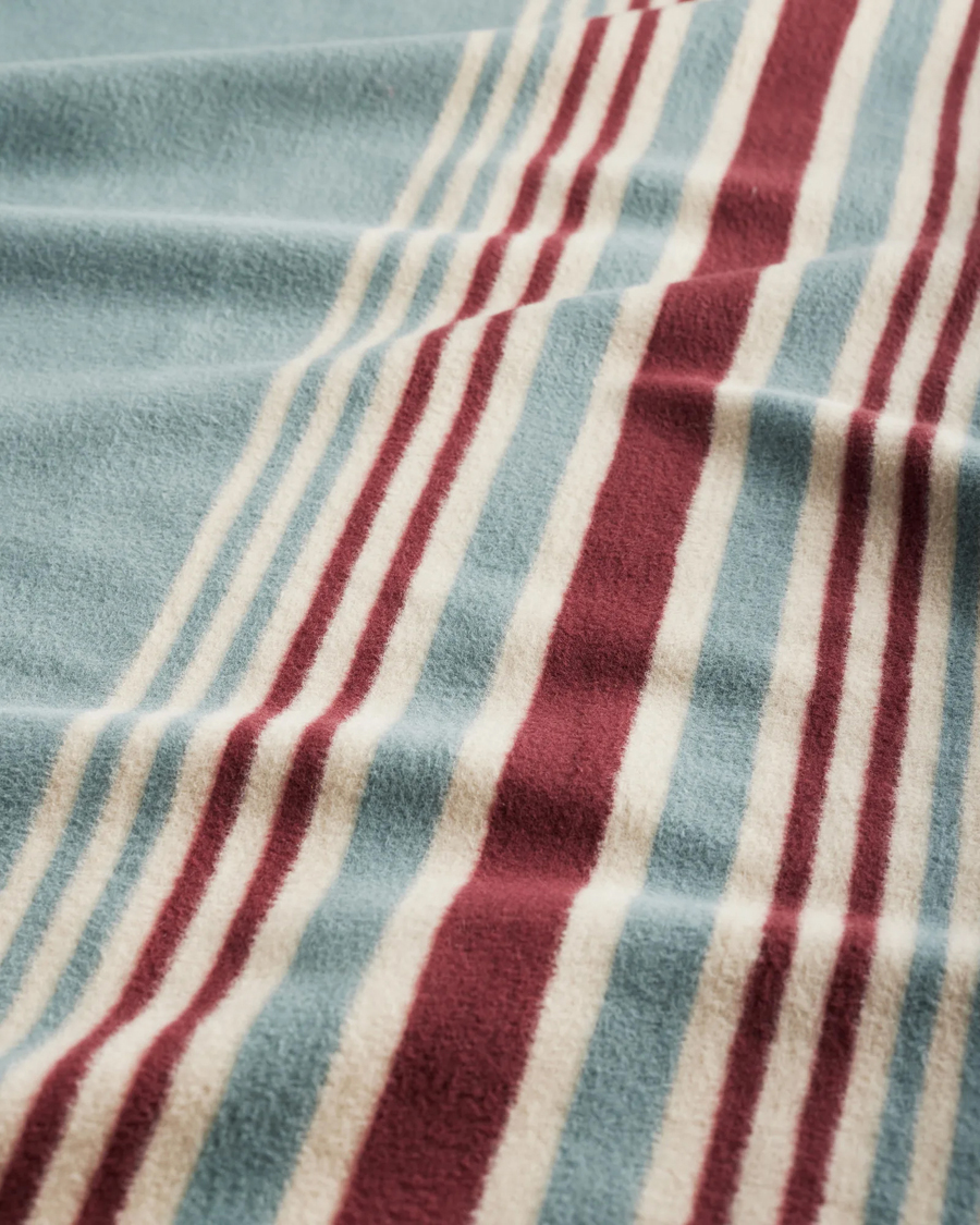 Heren | Pendleton Blanket Set 2-Pack Carico/Marine Stripe | Pendleton | Blanket Set 2-Pack Carico/Marine Stripe