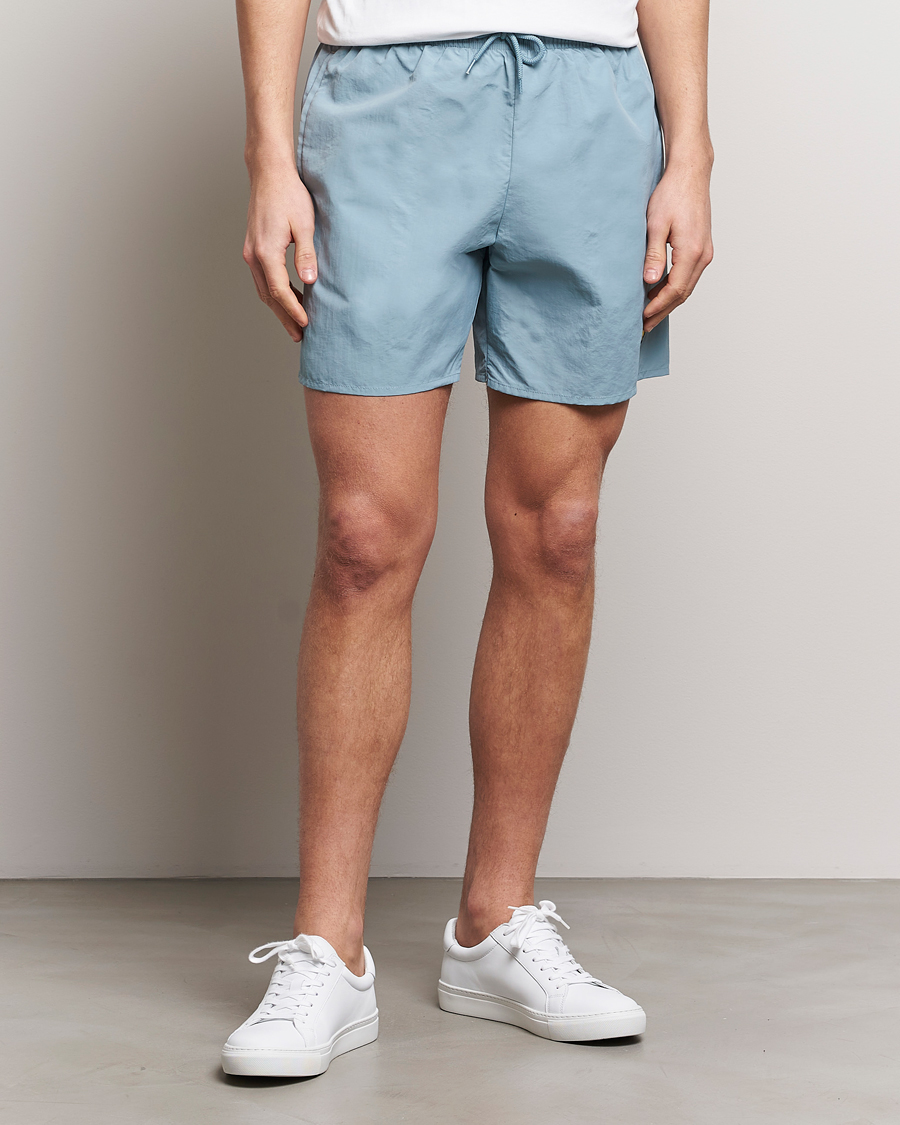 Heren | Zwembroek | Lyle & Scott | Plain Swimshorts Slate Blue