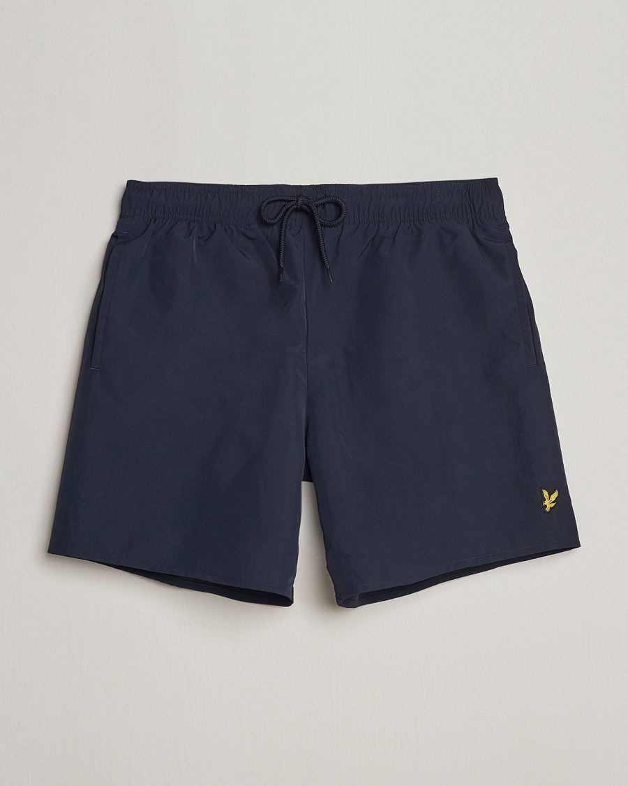Heren | Zwembroek | Lyle & Scott | Plain Swimshorts Dark Navy