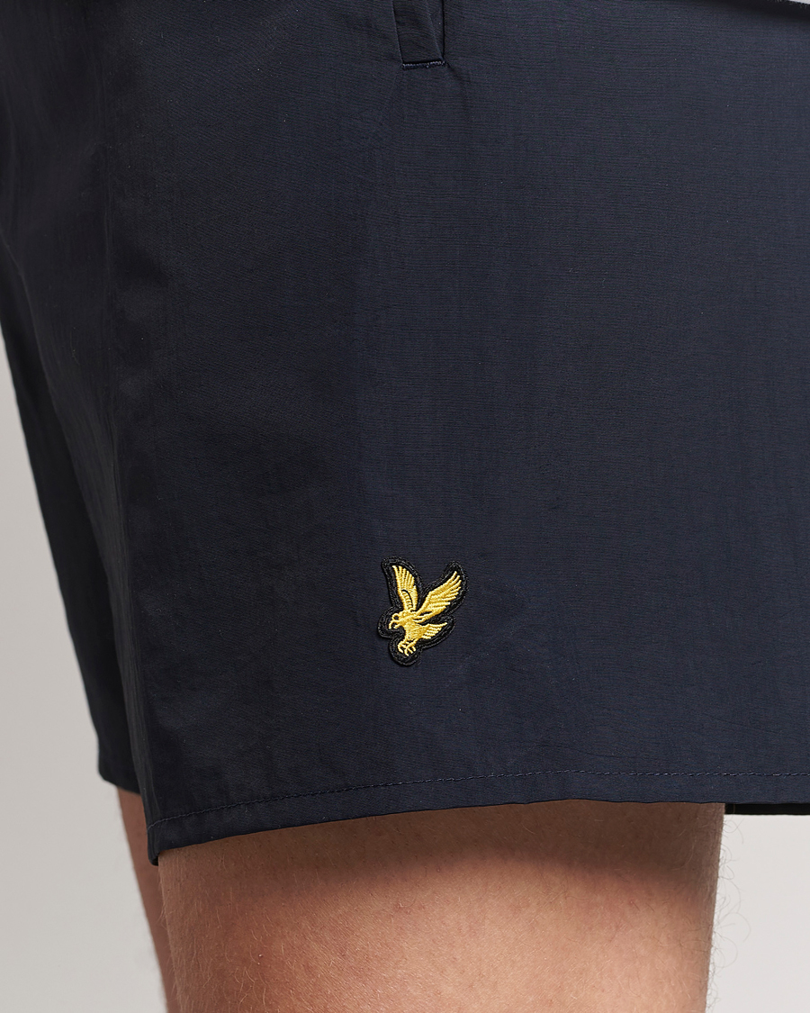 Heren | Zwembroek | Lyle & Scott | Plain Swimshorts Dark Navy