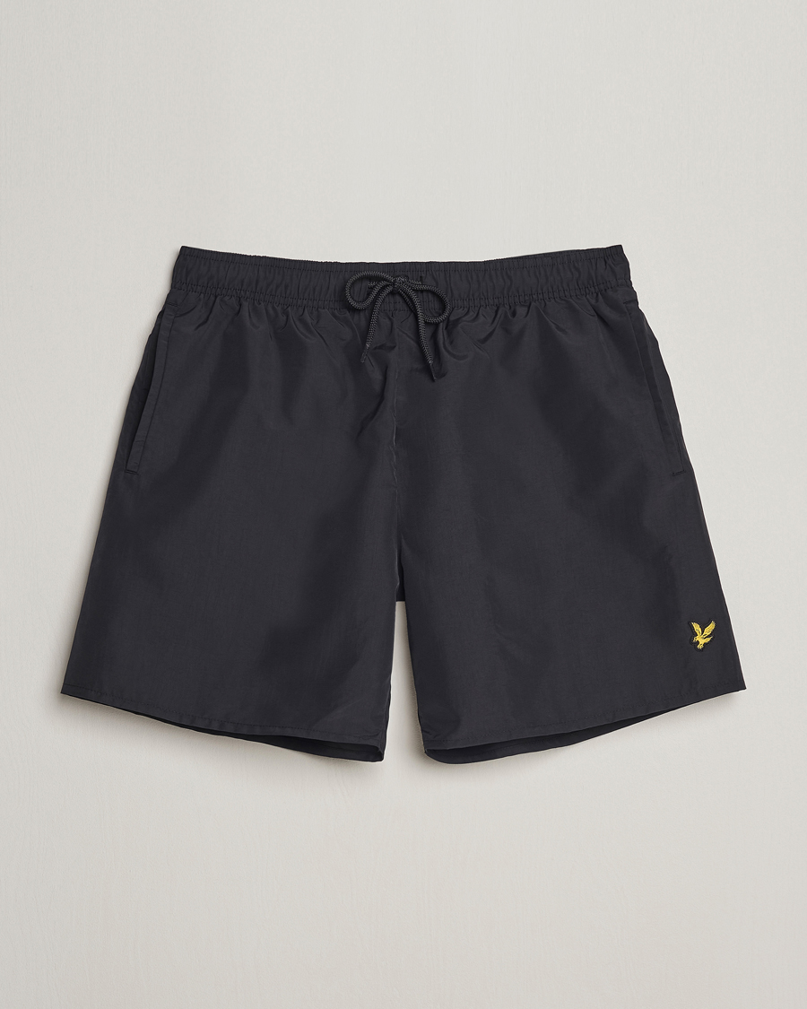 Heren | Zwembroek | Lyle & Scott | Plain Swimshorts Jet Black