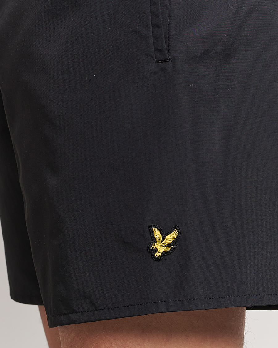 Heren | Zwembroek | Lyle & Scott | Plain Swimshorts Jet Black
